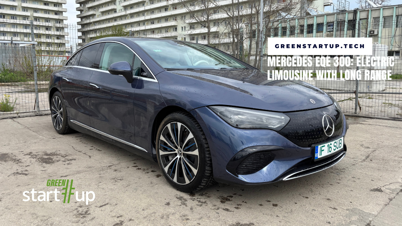 Test Drive Mercedes-Benz EQE 300: luxury limousine with long-range capabilities