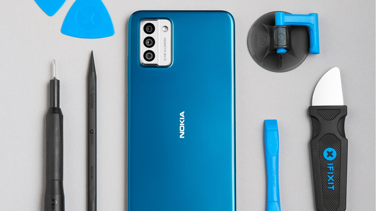 Nokia launches the repairability-focused G22 in collaboration with iFixit