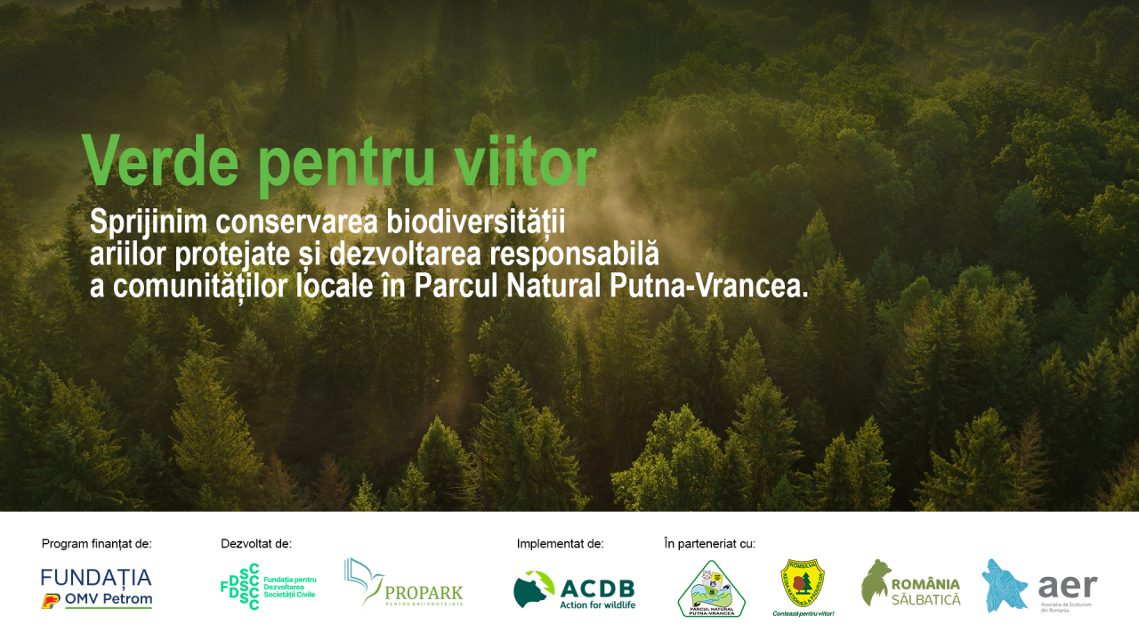 „Verde pentru viitor” intră în a doua etapă cu €2,4 mil pentru biodiversitate