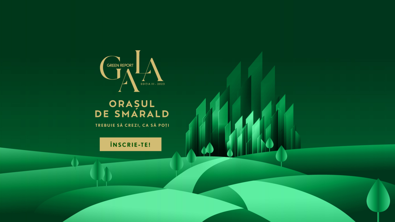 Încep înscrierile pentru cea de-a treia ediție a Galei Green Report
