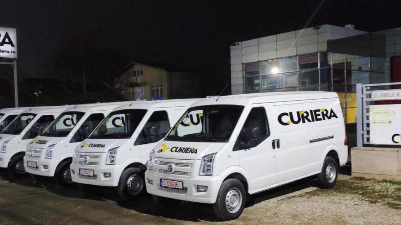 Curiera, prima companie de curierat din România cu flotă 100% electrică