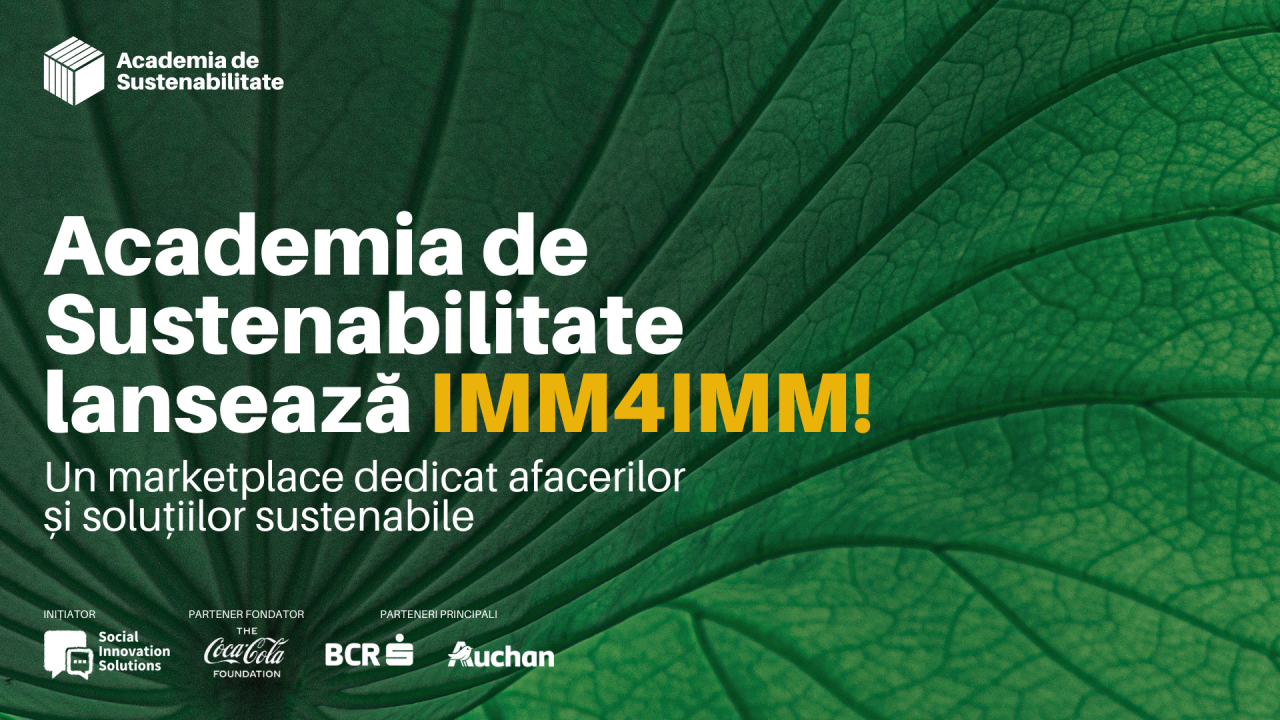Un marketplace pentru afaceri românești sustenabile