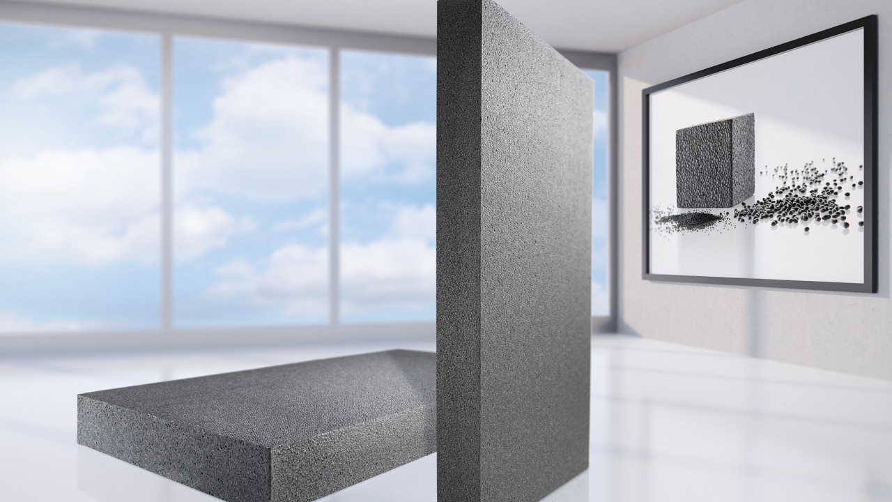 BASF is increasing production capacity for the material that helps buildings be energy efficient