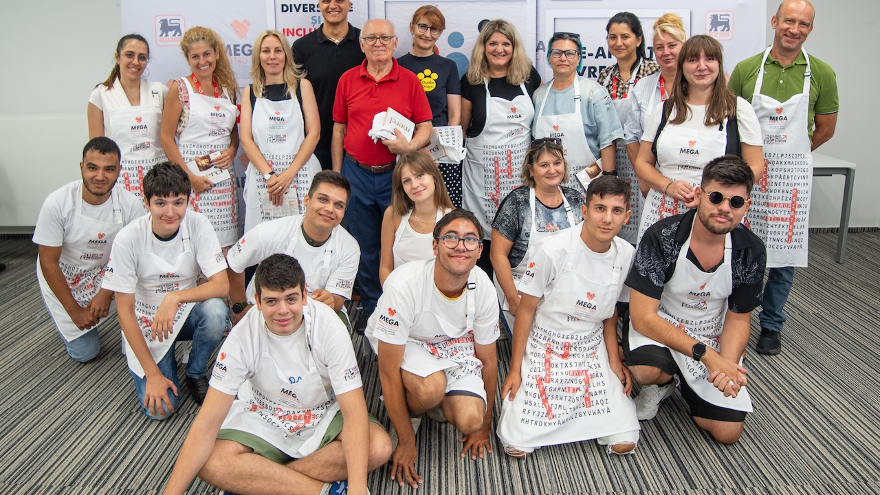 Primii absolvenți ai AccessAbility, centrul vocațional incluziv al Mega Image