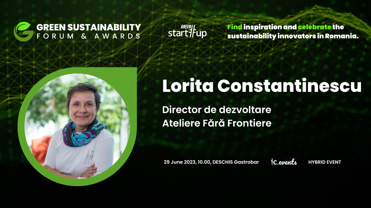 Lorita Constantinescu, Ateliere Fără Frontiere: „Nu putem progresa doar pe segmente individuale”
