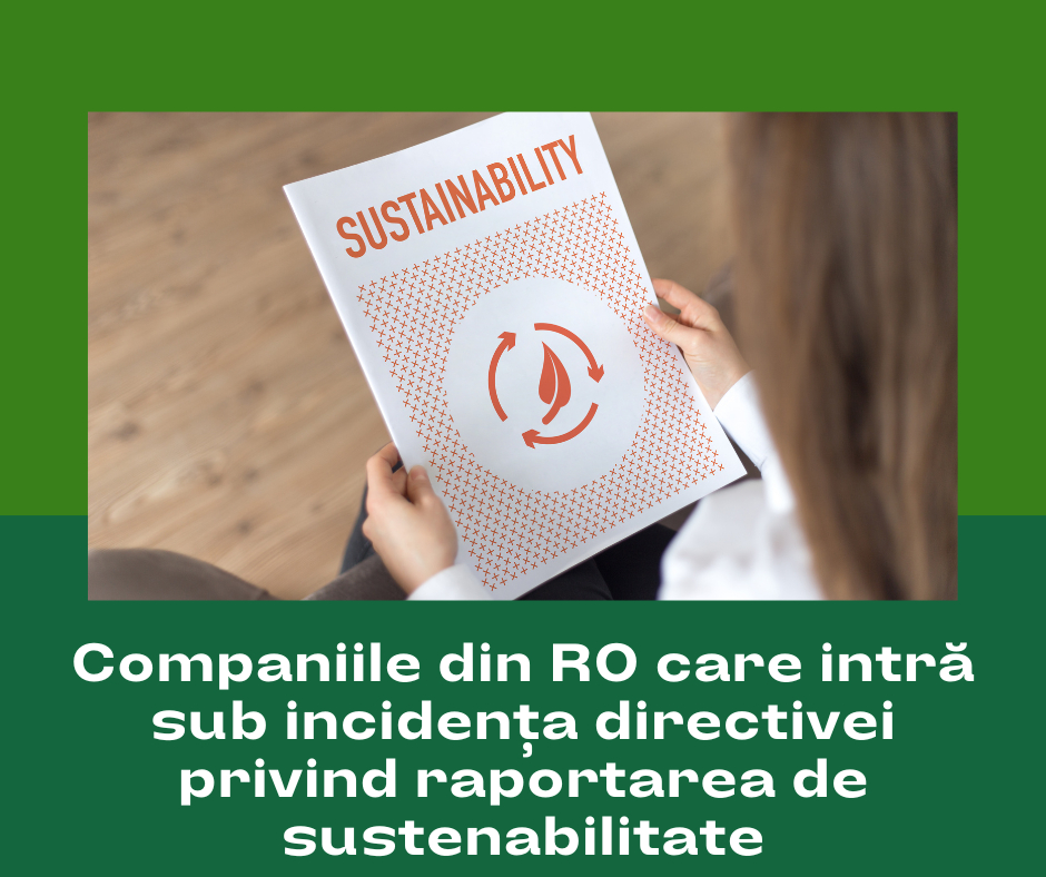 Peste 5000 companii din RO vor întocmi rapoarte de durabilitate. Ce trebuie să știi
