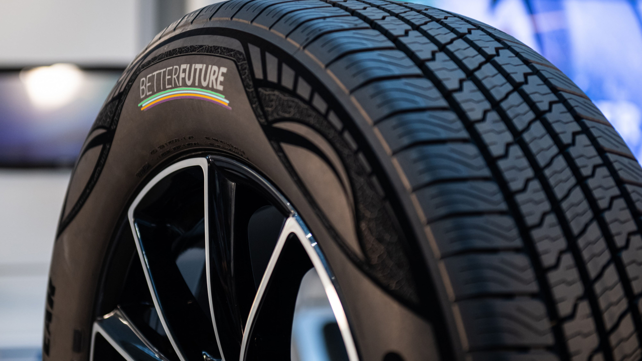 You will soon be able to equip your car with this 90% sustainable tyre