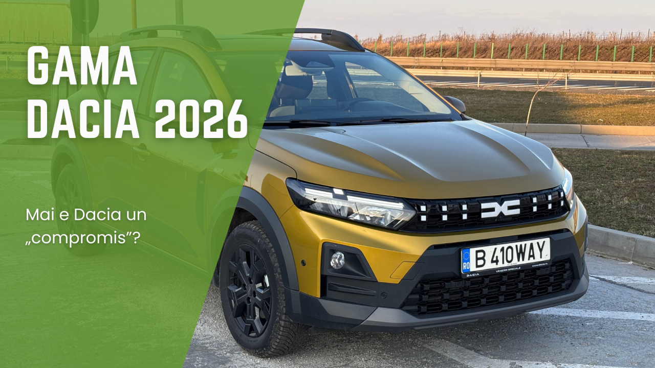 Am testat noua gamă Dacia 2026: „compromis” a dispărut din dicționarul Dacia