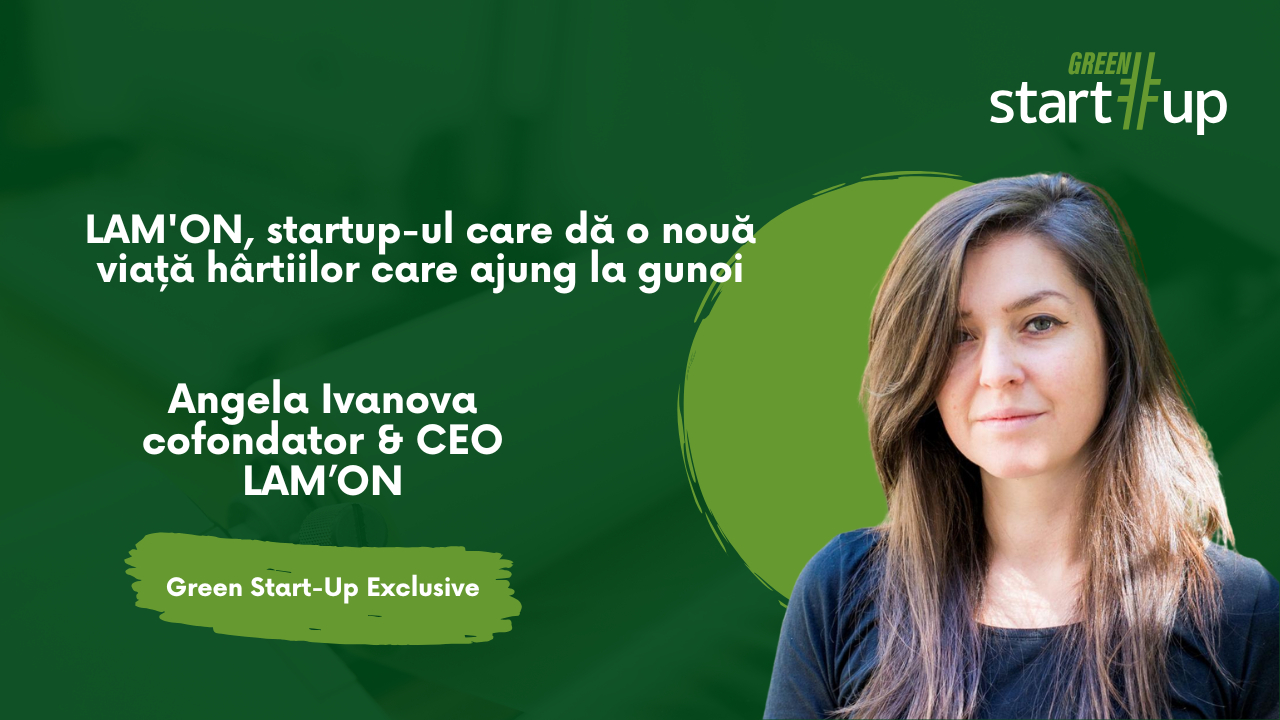 LAM'ON, startup-ul care dă o nouă viață hârtiilor care ajung la gunoi