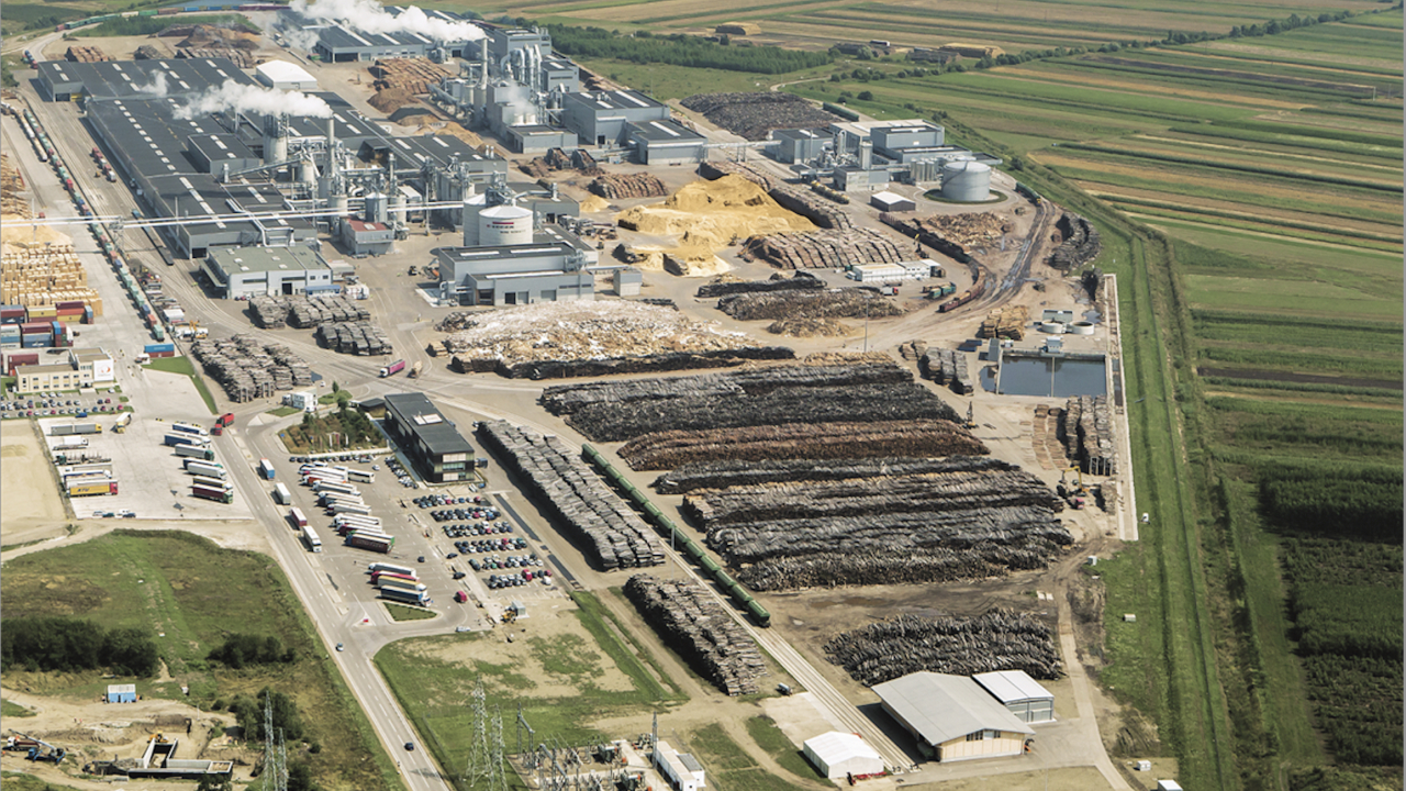 EGGER is the company that sustainably manufactures wood products in Romania
