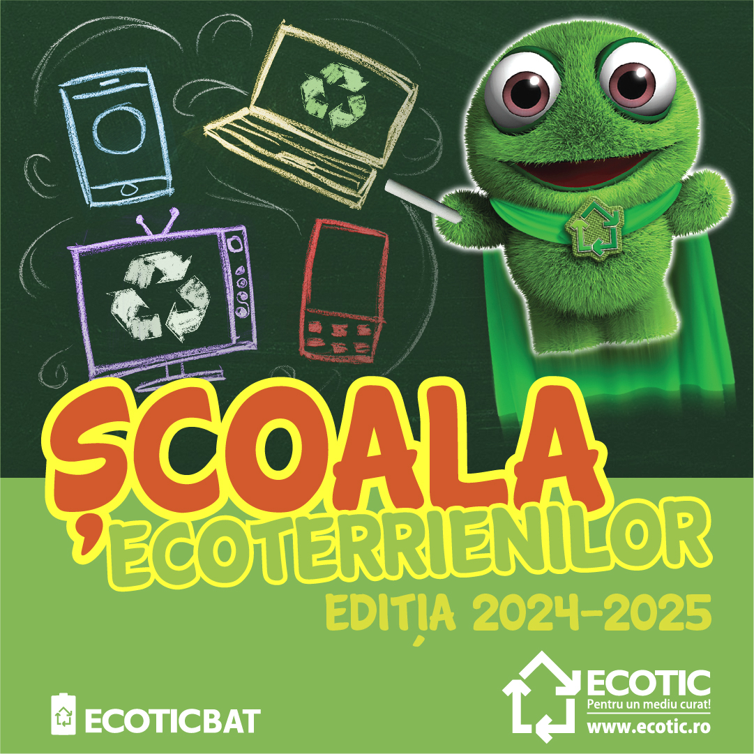 Școala Ecoterrienilor, programul care-i învață pe copii despre colectarea selectivă