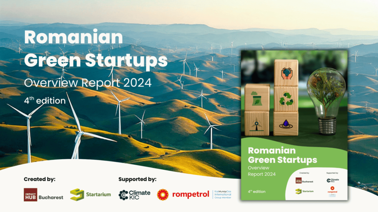 Impact Hub Bucharest și Startarium: 9,3 miliarde de tone de CO2 pot salva planeta
