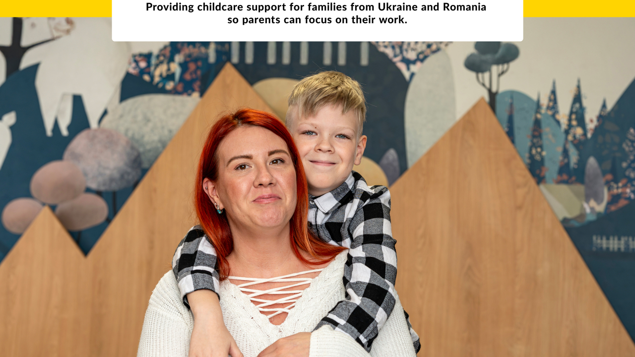 Sprijin financiar pentru centrul dedicat familiilor vulnerabile din Ucraina și România