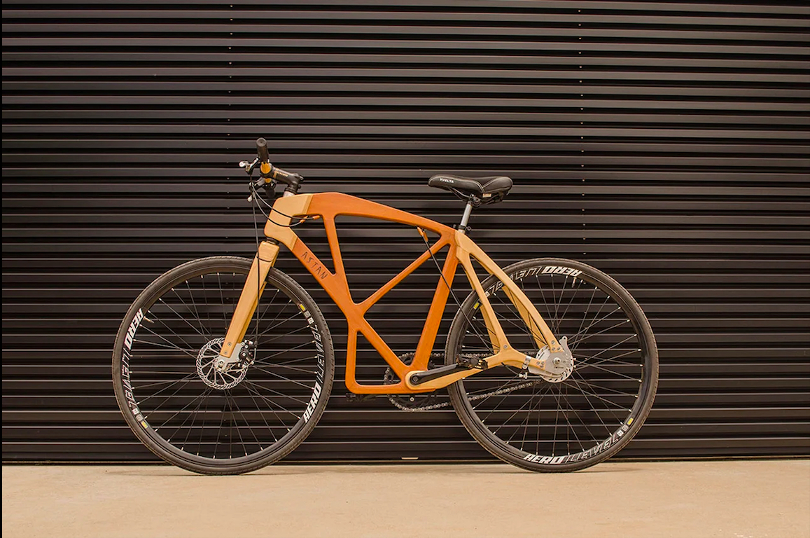 The plant-based bike, 95% more sustainable than the classic ones