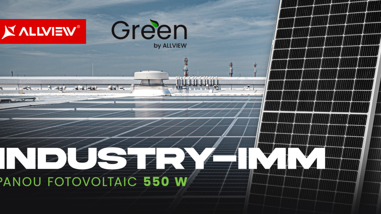 Visual Fan lansează panoul fotovoltaic de 550 W: IMM-urile devin prosumatori