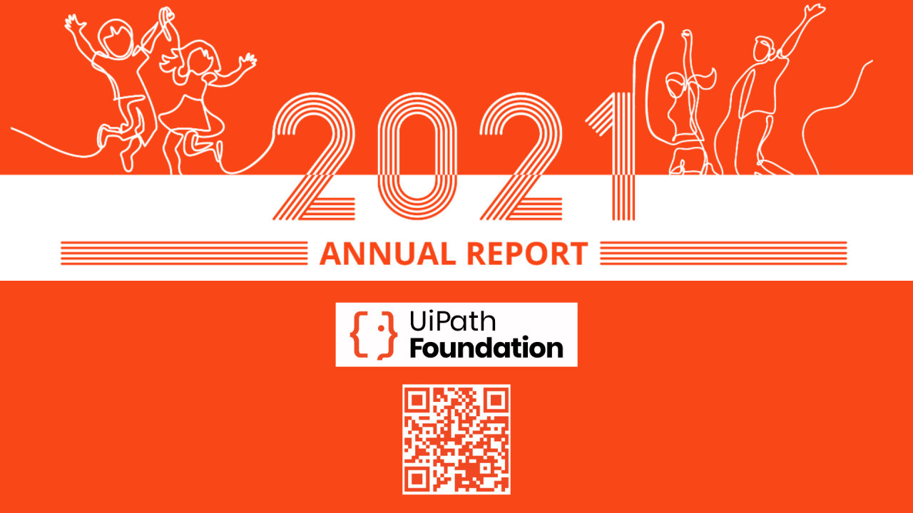 UiPath Foundation: education, food and medical services for thousands of children