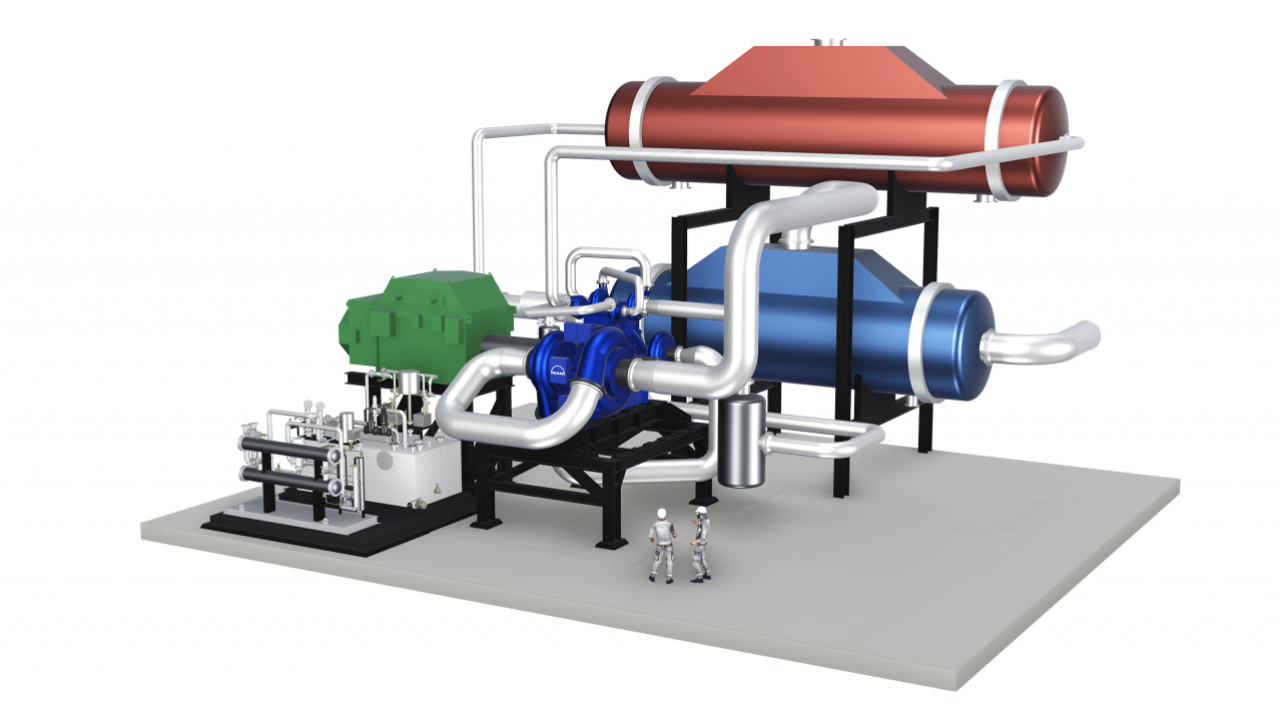 Two German companies are building one of the world’s largest heat pumps