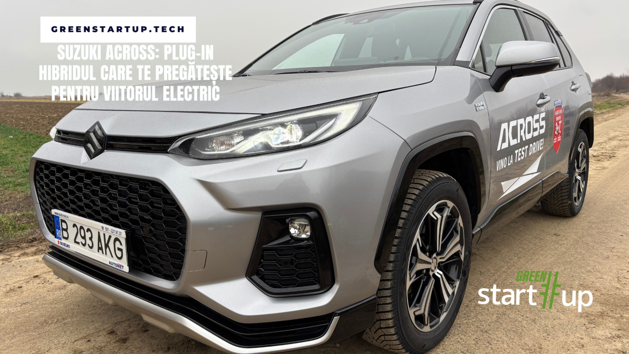 Test Drive Suzuki Across: „profesorul” ce te pregătește pentru viitorul electric