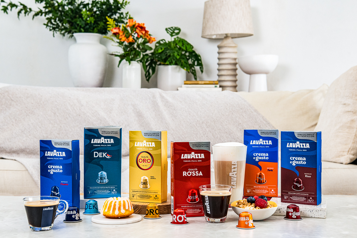 Lavazza launches carbon neutral coffee capsules for a more sustainable coffee industry