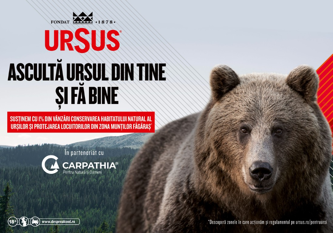 URSUS direcționează bani pentru protejarea habitatului din Munții Făgăraș