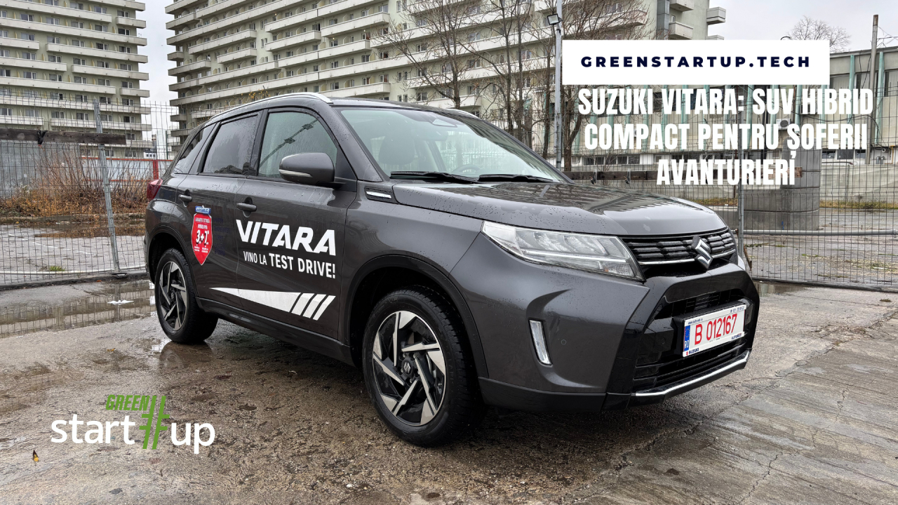Test Drive Suzuki Vitara: SUV hibrid de oraș pentru șoferul aventurier