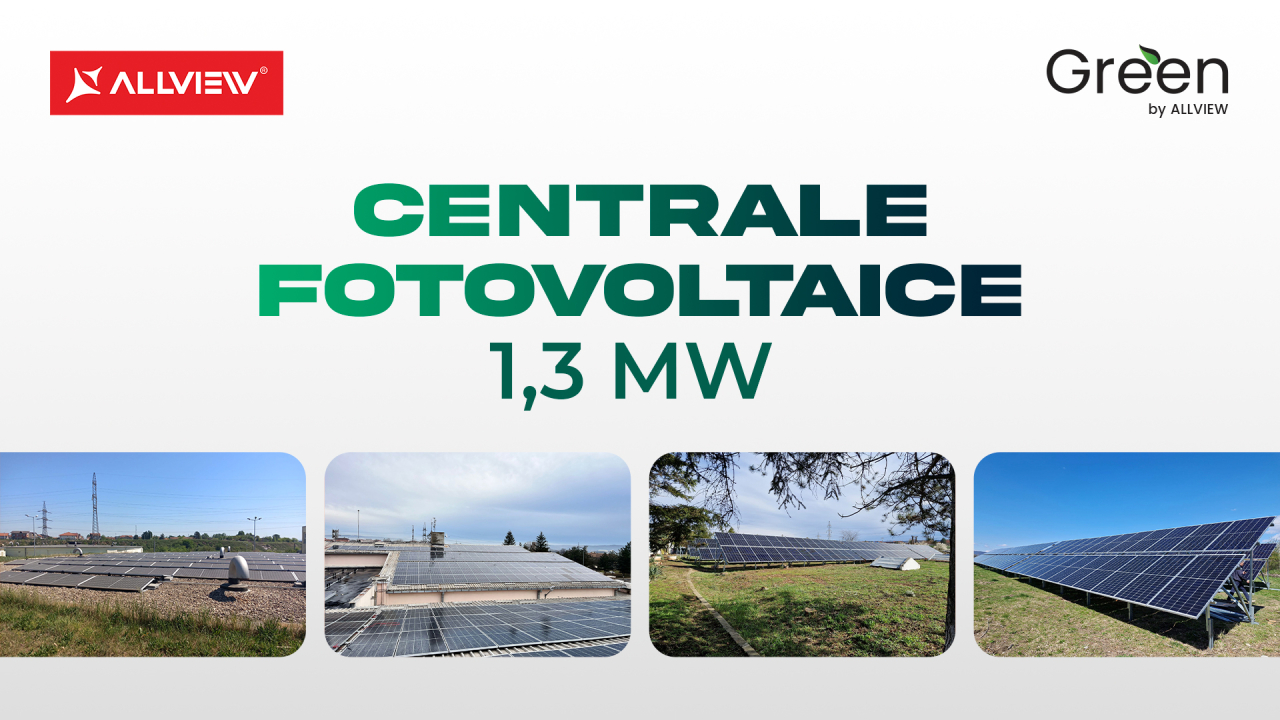 Allview Solar Energy, nou proiect fotovoltaic de 1,3 MW în România
