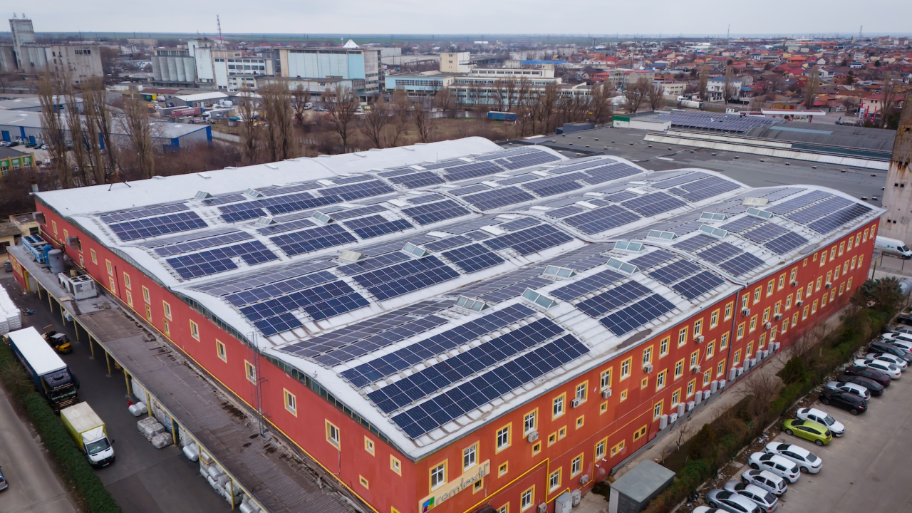 Restart Energy has completed a solar power plant for Romtextil