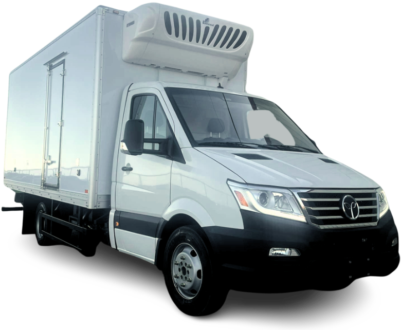 A company launches the electric truck that transports cargo emission-free