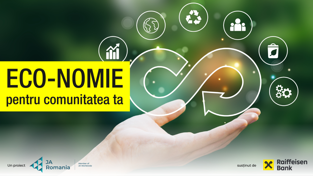 Elevii învață să fie consumatori responsabili într-un proiect Raiffeisen Bank