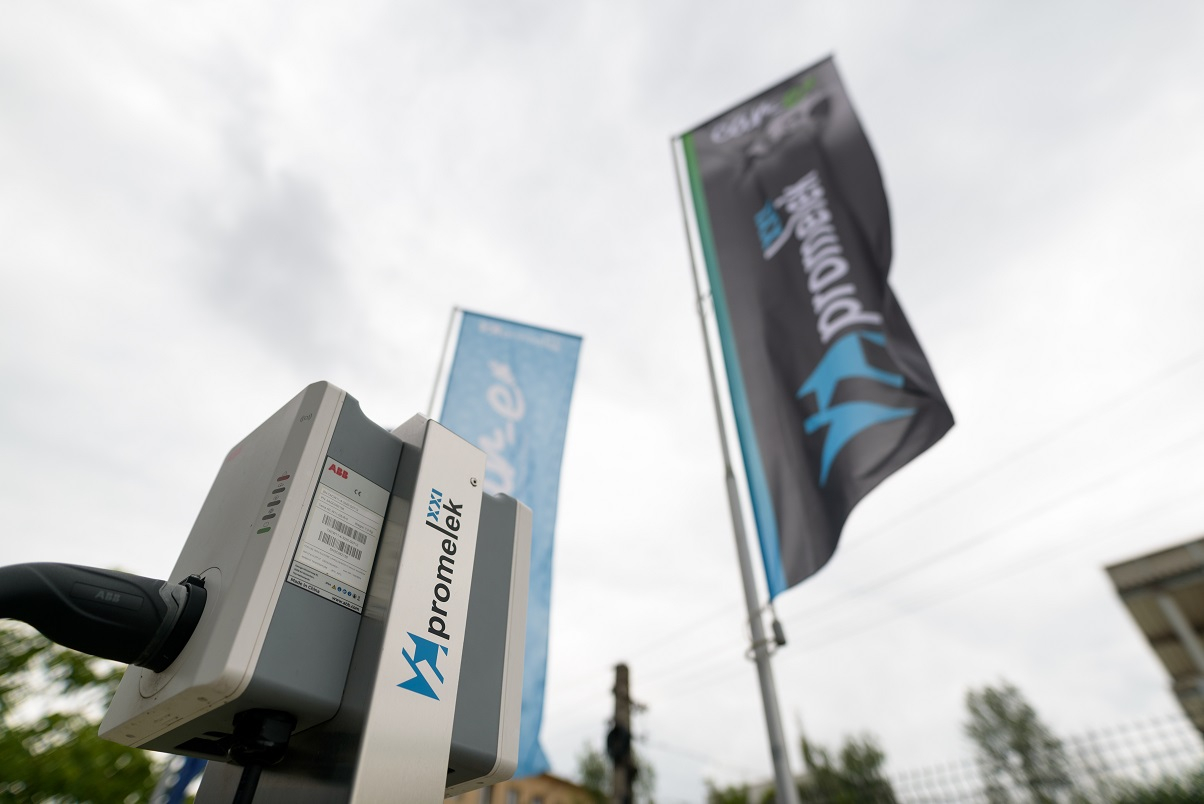PROMELEK XXI, from Cluj, added 200 new electric car charging stations