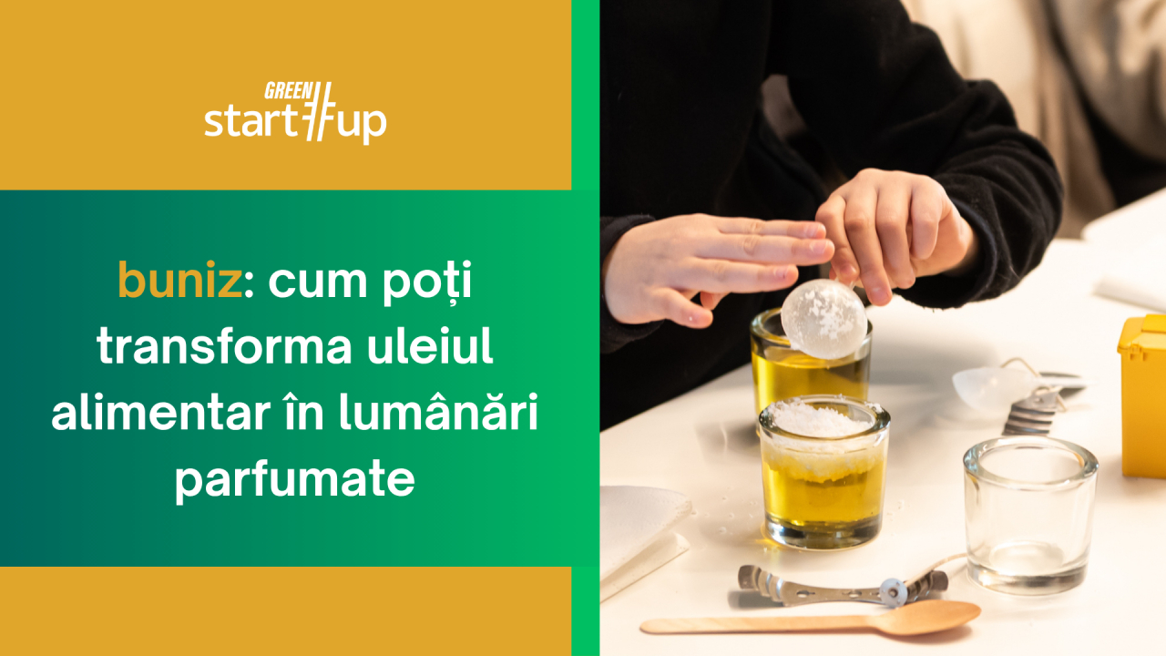 buniz: cum poți transforma uleiul alimentar în lumânări parfumate