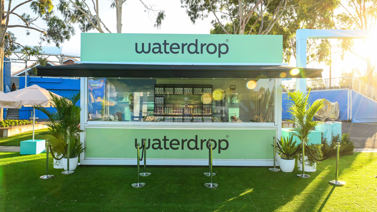 How waterdrop contributes to more sustainable sports competitions
