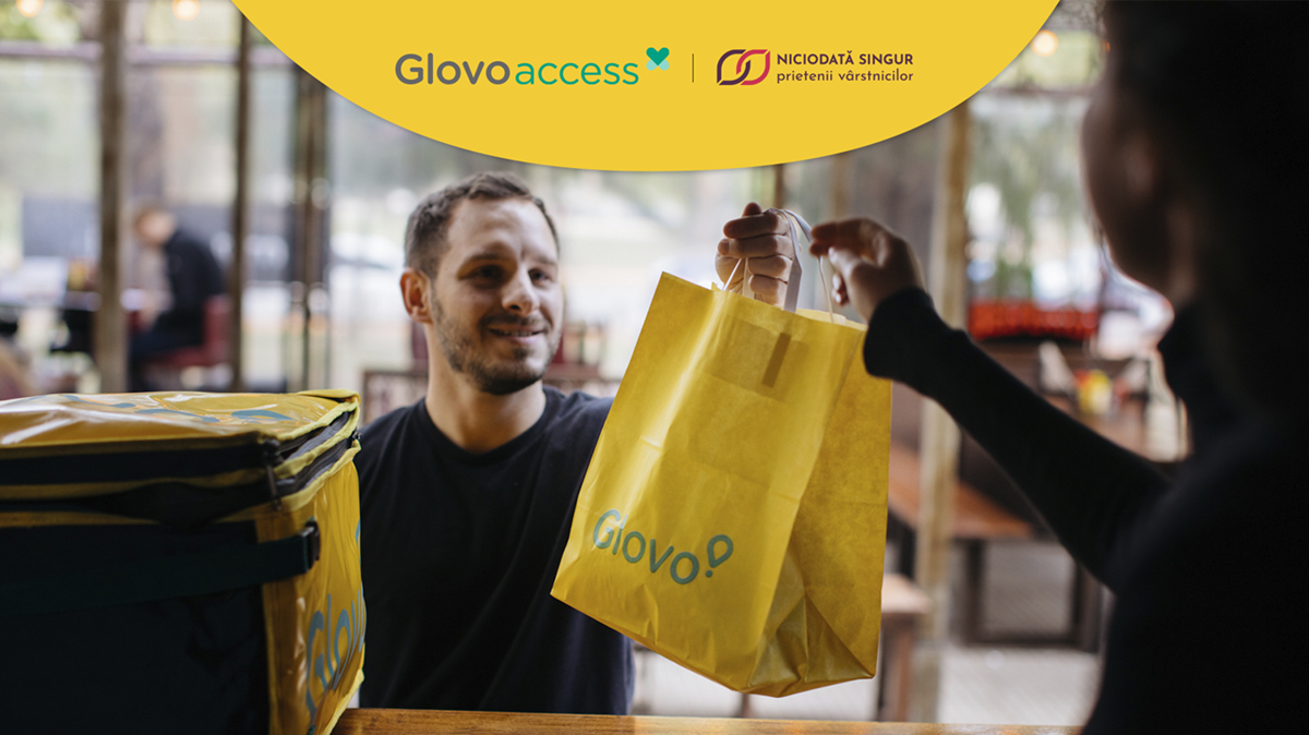 Glovo Access: peste 2 milioane de mese livrate gratuit în România