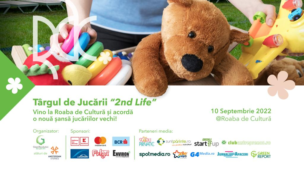 Târgul de jucării “2nd Life” revine pe 10 septembrie: o nouă casă pentru jucării