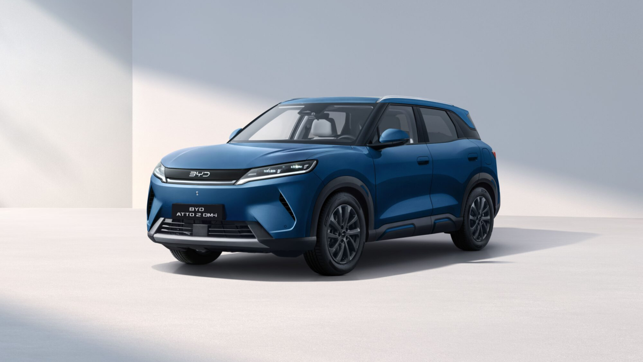 SUV-ul compact BYD ATTO 2 va fi disponibil și în versiune plug-in hibrid