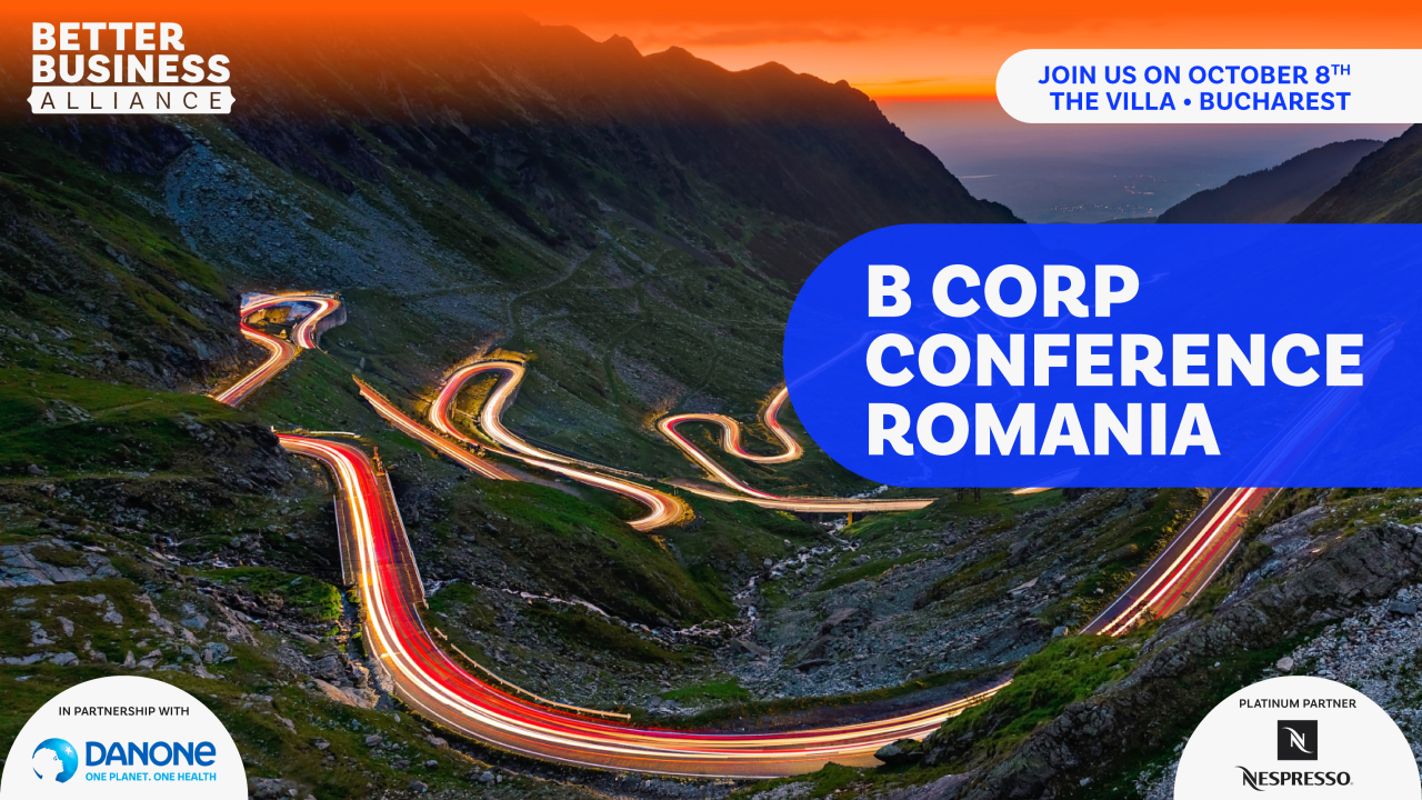 România: locul patru în clasamentul țărilor cu cea mai rapidă creștere a B Corp