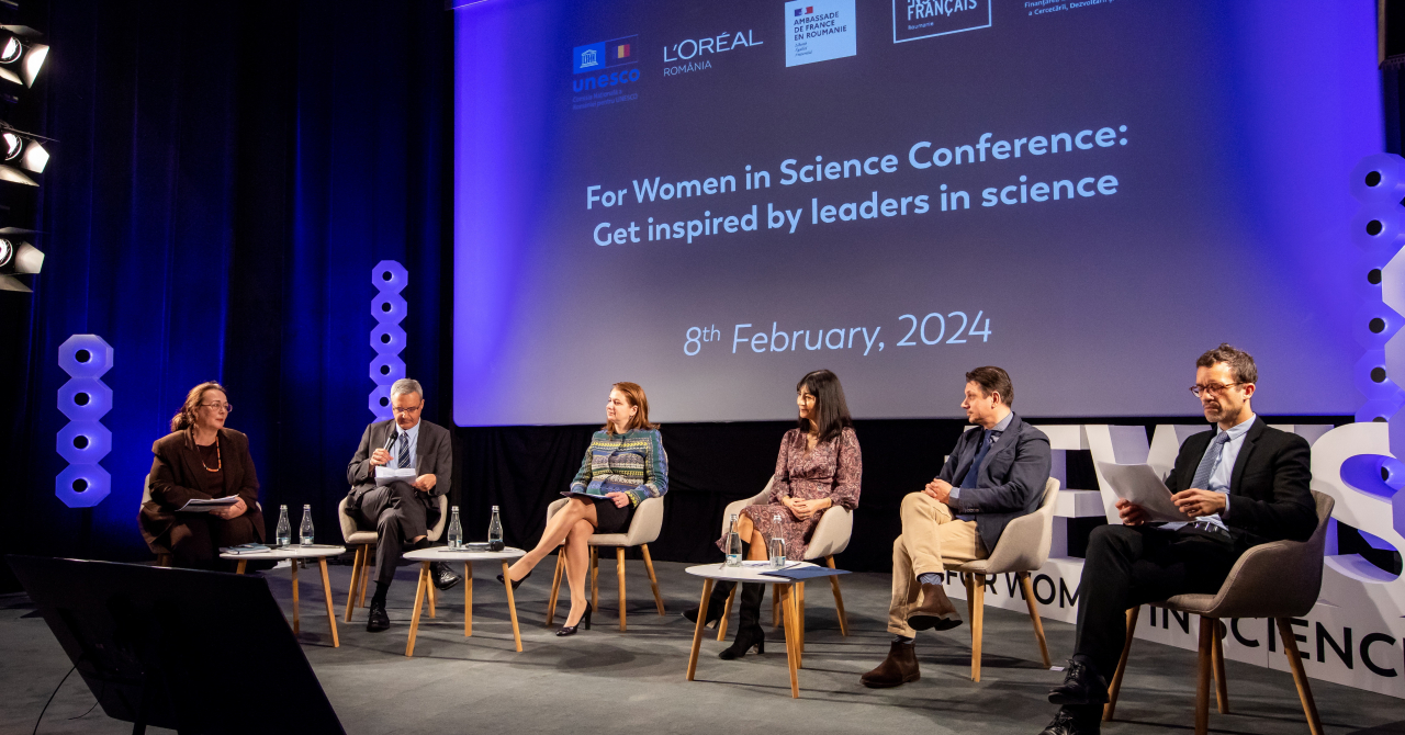 The five winners of the L'Oréal – UNESCO "For Women in Science" Romania program, 2023 edition