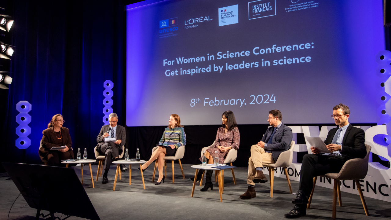 The five winners of the L'Oréal – UNESCO "For Women in Science" Romania program, 2023 edition