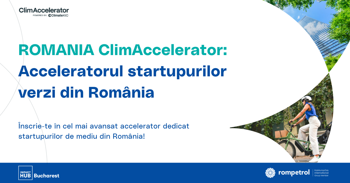 Programul care caută startup-uri de mobilitate, energie regenerabilă, agricultură inteligentă și orașe sustenabile