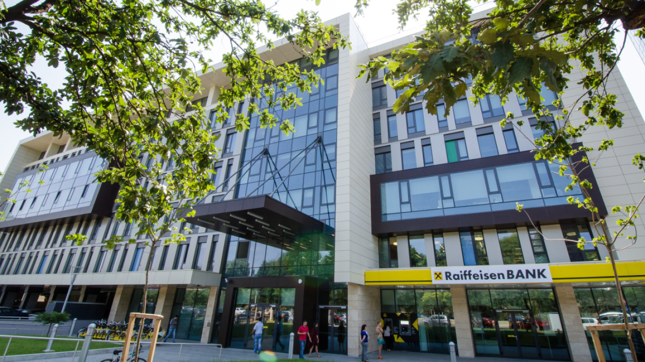 Raiffeisen Bank: creditele pentru clădiri verzi, 50% din totalul creditelor imobiliare