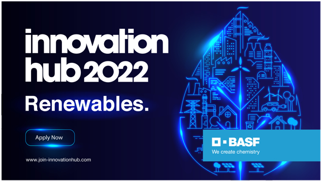 Clean energy and the Green Deal, themes for the BASF Innovation Hub competition