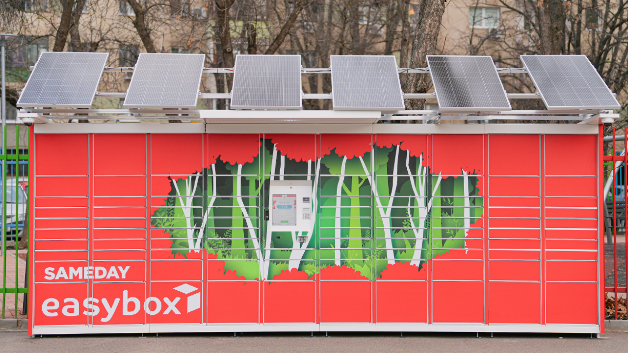 Sameday extinde rețeaua de easyboxuri green