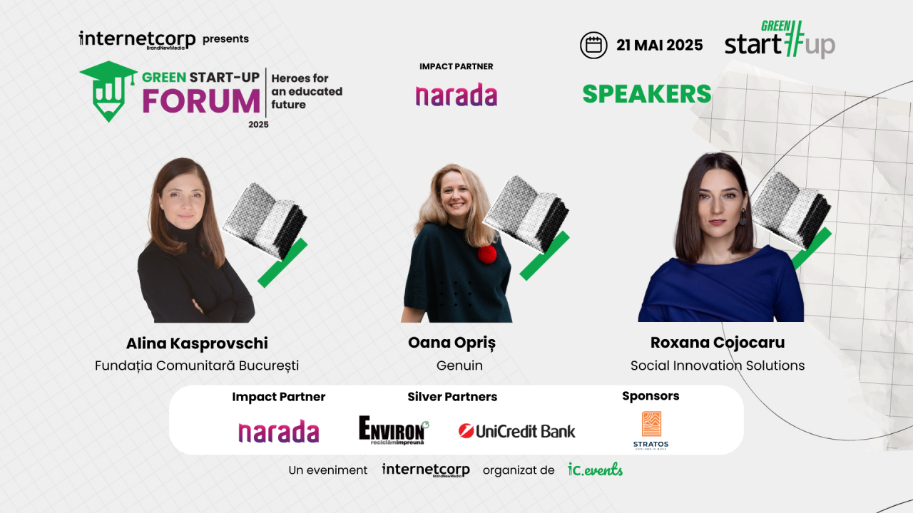 Trei femei care schimbă România pe scena Green Sustainability Forum 2025 pe 21 mai