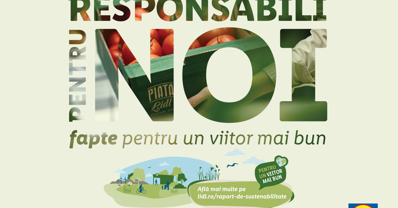 Raport de sustenabilitate Lidl: mai mulți furnizori local și transport mai verde