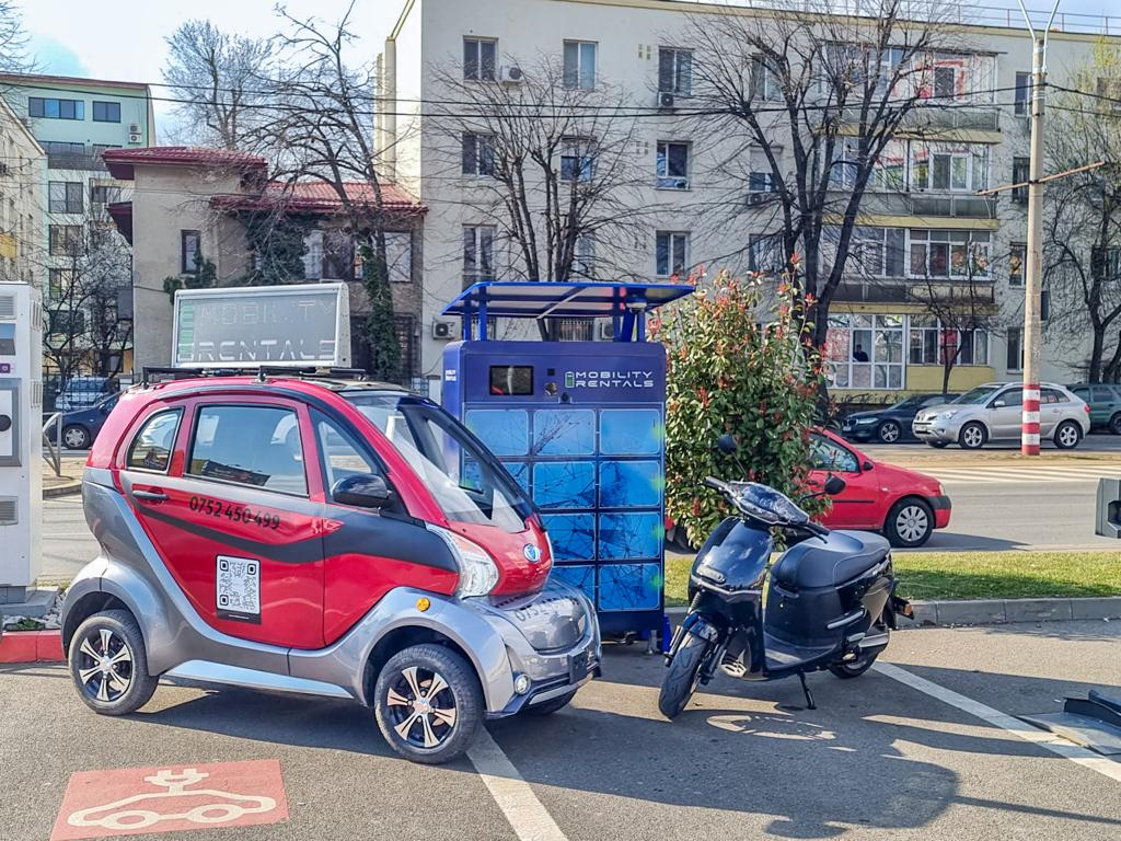 Primele rezultate e-Mobility Rentals și Glovo: 40 tone CO2 salvate din București