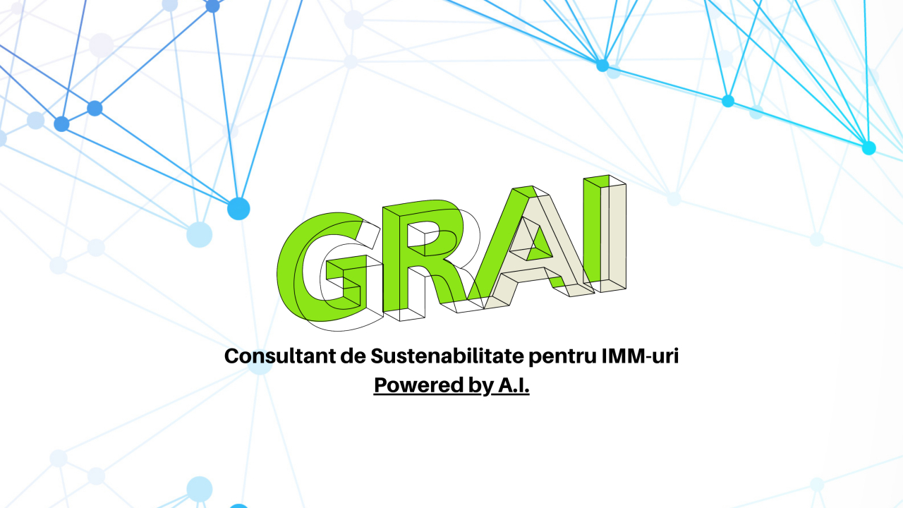 Primul consultant virtual pentru IMM-uri privind sustenabilitatea