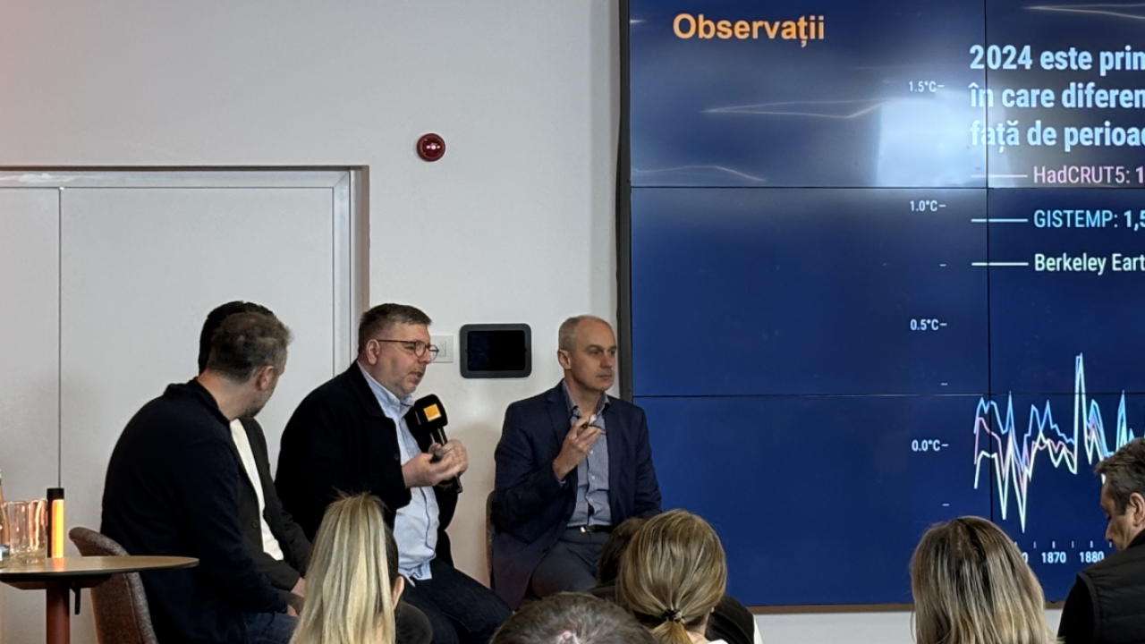 Bogdan Antonescu: „2024 este primul an în care am depășit 1,5 grade Celsius”