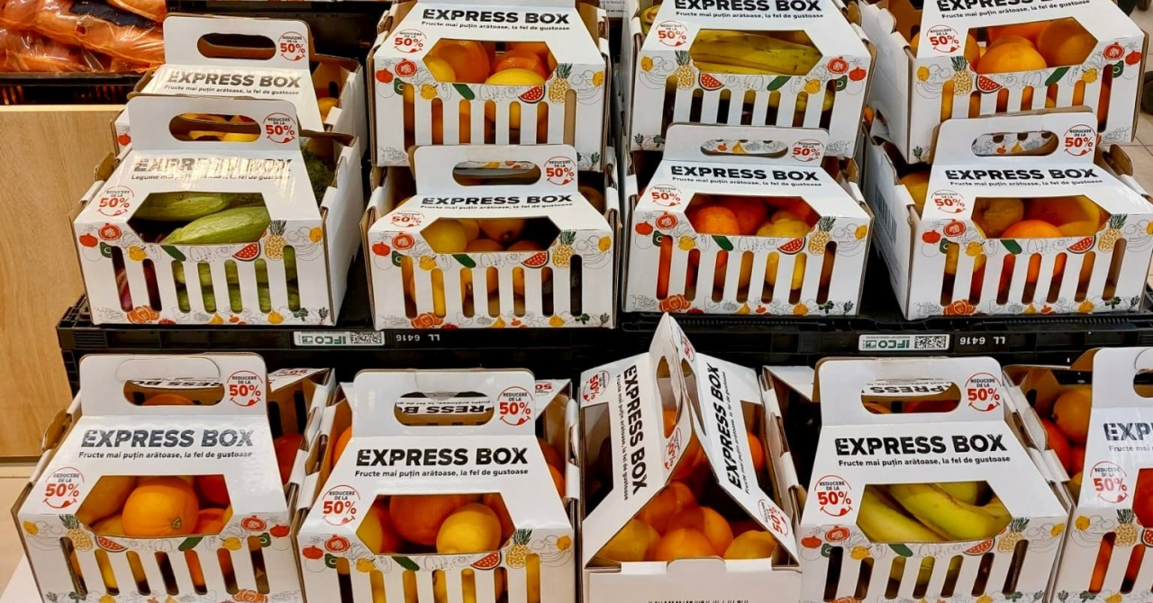 Express Box, cutia cu fructe și legume mai ieftine pentru a reduce risipa alimentară