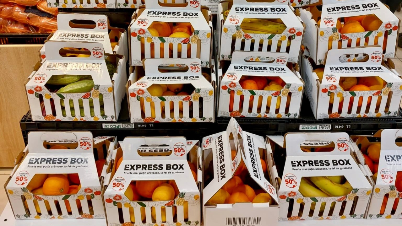Express Box, cutia cu fructe și legume mai ieftine pentru a reduce risipa alimentară
