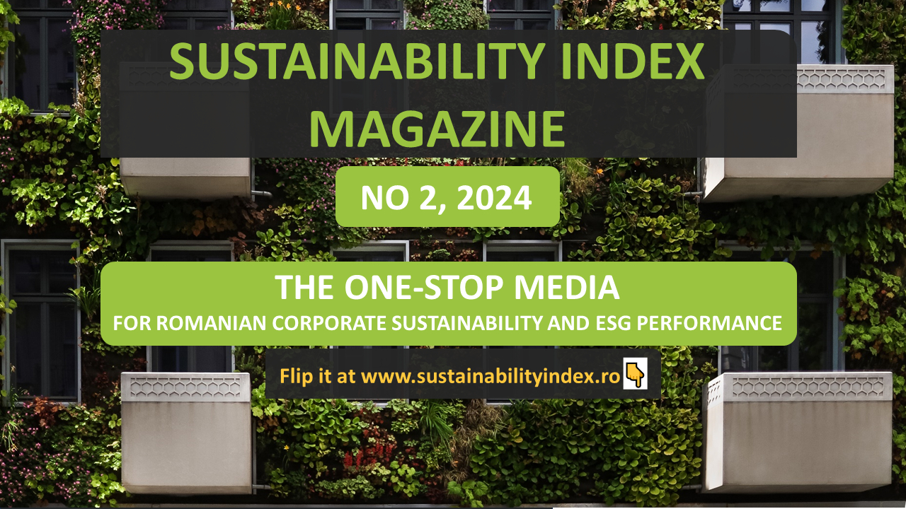 S-a lansat anuarul bilingv Sustainability Index Magazine, ediția a 2-a: Profiluri ESG și noile evoluții din sustenabilitate